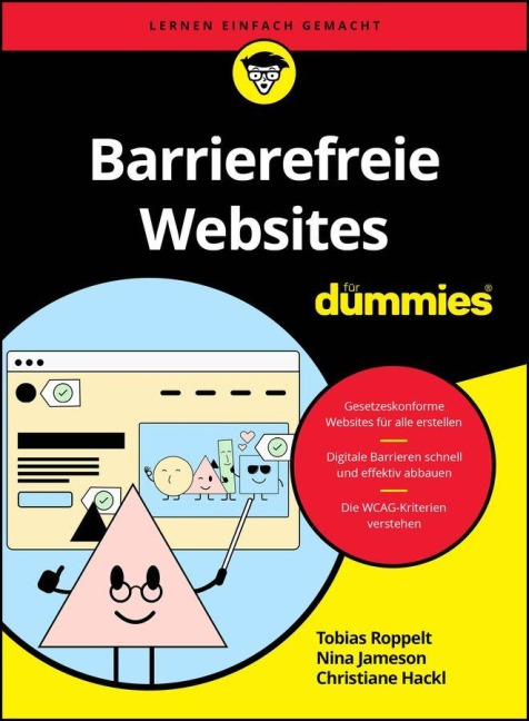 Barrierefreie Websites für Dummies - Tobias Roppelt, Nina Jameson, Christiane Hackl