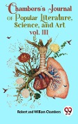 Cover-Bild zum Titel 'Chambers'S Journal Of Popular Literature , Science, and Art vol. III' von 'Robert and William Chambers'