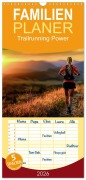 Familienplaner 2026 - Trailrunning Power mit 5 Spalten (Wandkalender, 21 x 45 cm) CALVENDO - Peter Roder