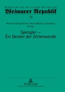 Cover-Bild zum Titel 'Spengler - ein Denker der Zeitenwende' von ''