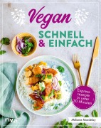 Cover-Bild zum Titel 'Vegan - schnell & einfach' von 'Mélanie Mardelay'