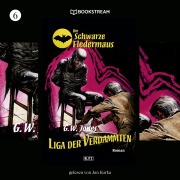 Cover-Bild zum Titel 'Die Schwarze Fledermaus, Folge 6: Liga der Verdammten' von 'G. W. Jones'