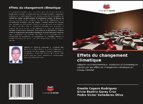 Effets du changement climatique - Omelio Cepero Rodriguez, Silvia Beatriz Garay Cruz, Pedro Víctor Valladares Oliva