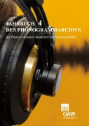Cover-Bild zum Titel 'Jahrbuch des Phonogrammarchivs der Österreichischen Akademie der Wissenschaften 4' von ''