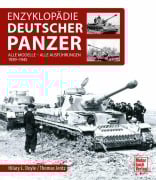 Cover-Bild zum Titel 'Enzyklopädie Deutscher Panzer' von 'Hilary Louis Doyle, Thomas L. Jentz'