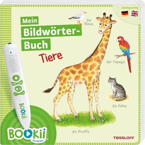 BOOKii® Mein Bildwörter-Buch Tiere - 