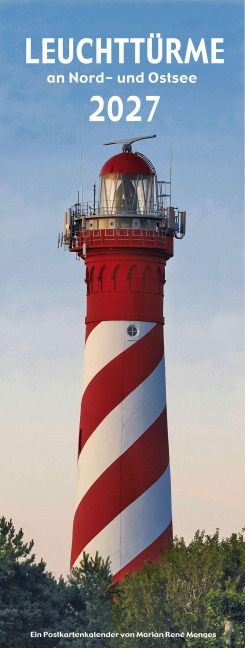 LEUCHTTÜRME an Nord- und Ostsee 2027. Postkartenkalender - 
