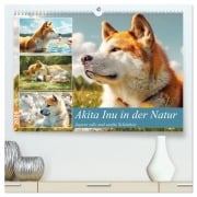 Cover-Bild zum Titel 'Akita Inu in der Natur. Japans edle und sanfte Schönheit (hochwertiger Premium Wandkalender 2026 DIN A2 quer), Kunstdruck in Hochglanz' von 'Rose Hurley'