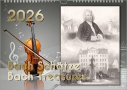 Cover-Bild zum Titel 'Komponisten-Kalender, Bach-Kalender, Musik-Kalender 2026, DIN A3' von 'Peter Bach Jr.'
