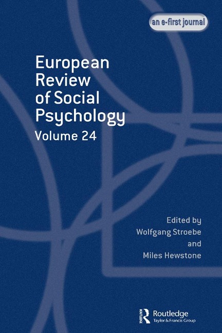 European Review of Social Psychology: Volume 24 - 