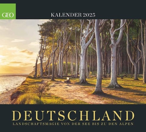 GEO Deutschland 2025 - Wand-Kalender - Poster-Kalender - Landschafts-Fotografie - 50x45 - 