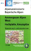Cover-Bild zum Titel 'Ammergauer Alpen West, Hochplatte, Kreuzspitze' von ''