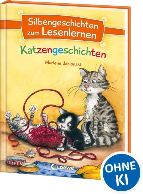 Silbengeschichten zum Lesenlernen - Katzengeschichten - Marlene Jablonski