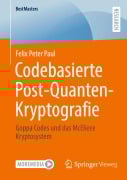 Cover-Bild zum Titel 'Codebasierte Post-Quanten-Kryptografie' von 'Felix Peter Paul'