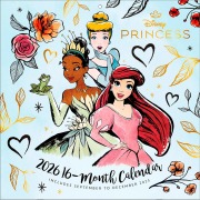 Cover-Bild zum Titel 'DISNEY PRINCESS - Broschürenkalender im Format 30 x 30' von ''