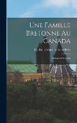 Cover-Bild zum Titel 'Une Famille Bretonne au Canada: Madame D'Youville' von 'Elie Louis Marie Adéodat Palys'