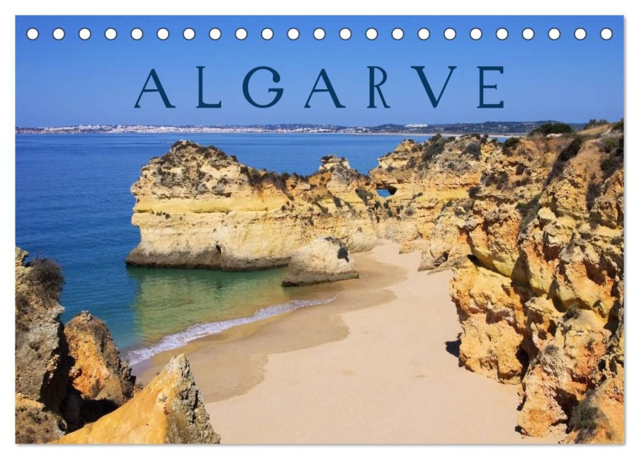 Algarve (Tischkalender 2026 DIN A5 quer), CALVENDO Monatskalender - LianeM LianeM