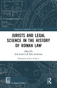 Cover-Bild zum Titel 'Jurists and Legal Science in the History of Roman Law' von ''