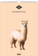 Cover-Bild zum Titel 'Wandkalender 'Menagerie' 2026 - Historische Tier- und -Pflanzen-Zeichnungen modern interpretiert - Von 30x40 - 29,7 x 42 cm - Mit Spiralbindung' von ''