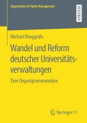 Cover-Bild zum Titel 'Wandel und Reform deutscher Universitätsverwaltungen' von 'Michael Borggräfe'