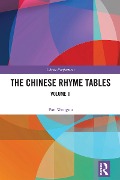 Cover-Bild zum Titel 'The Chinese Rhyme Tables' von 'Pan Wenguo'