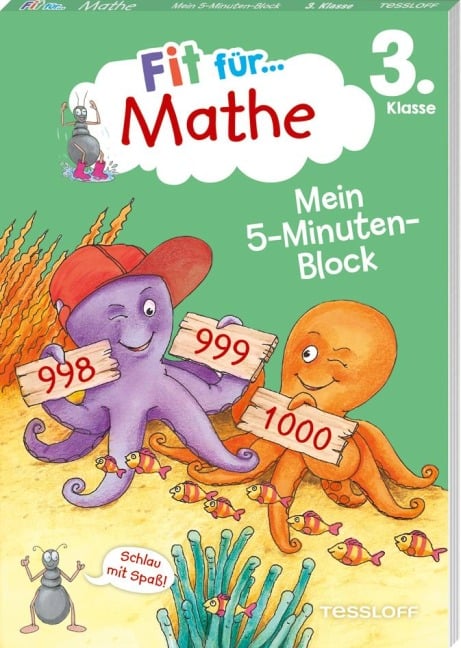 Fit für Mathe 3. Klasse. Mein 5-Minuten-Block - Werner Zenker