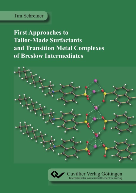 First Approaches to Tailor-Made Surfactants and Transition Metal Complexes of Breslow Intermediates - Tim Schreiner