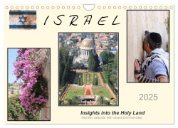 Cover-Bild zum Titel 'ISRAEL (Wall Calendar 2025 DIN A4 landscape), CALVENDO 12 Month Wall Calendar' von 'Gt Color'