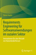 Cover-Bild zum Titel 'Requirements Engineering für Softwareanwendungen im sozialen Sektor' von 'Varun Gupta'