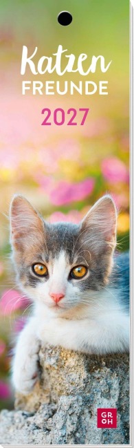 Lesezeichenkalender 2027: Katzenfreunde - 