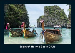 Cover-Bild zum Titel 'Segelschiffe und Boote 2026 Fotokalender DIN A5' von 'Tobias Becker'