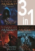 Cover-Bild zum Titel 'Die Chroniken von Araluen 1-3:  - Die Ruinen von Gorlan / Die brennende Brücke / Der eiserne Ritter (3in1-Bundle)' von 'John Flanagan'