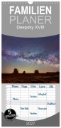 Cover-Bild zum Titel 'Familienplaner 2027 - Deepsky XVIII mit 5 Spalten (Wandkalender, 21 x 45 cm) CALVENDO' von 'Reinhold Wittich'