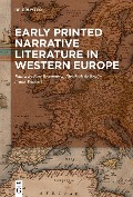 Cover-Bild zum Titel 'Early Printed Narrative Literature in Western Europe' von ''
