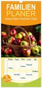 Cover-Bild zum Titel 'Familienplaner 2027 - Gesundes frisches Obst mit 5 Spalten (Wandkalender, 21 x 45 cm) CALVENDO' von 'Claudia Kleemann'