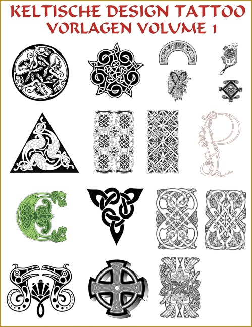 Keltische Design Nischen Tattoos - Volume 1. - Otmar Trierweiler