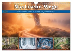 Cover-Bild zum Titel 'Mystische Wege (Wandkalender 2026 DIN A4 quer), CALVENDO Monatskalender' von 'Steffen Gierok-Latniak'