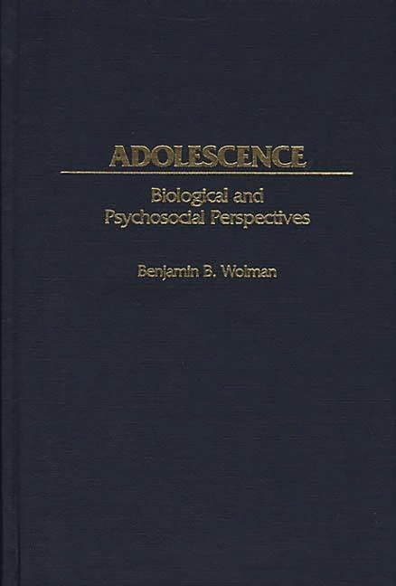 Adolescence - Benjamin B. Wolman