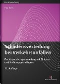 Cover-Bild zum Titel 'Schadensverteilung bei Verkehrsunfällen' von 'Paul Kuhn'