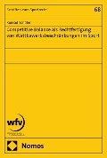 Cover-Bild zum Titel 'Competitive Balance als Rechtfertigung von Wettbewerbsbeschränkungen im Sport' von 'Konrad Schäfer'
