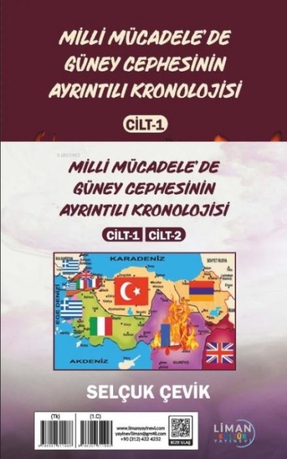 Milli Mücadelede Güney Cephesinin Ayrintili Kronolojisi Cilt 1 ve Cilt 2 Takim - Selcuk Cevik
