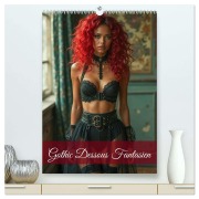 Cover-Bild zum Titel 'Gothic Dessous Fantasien (hochwertiger Premium Wandkalender 2026 DIN A2 hoch), Kunstdruck in Hochglanz' von 'Ally Bee'