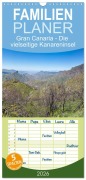 Familienplaner 2026 - Gran Canaria - Die vielseitige Kanareninsel mit 5 Spalten (Wandkalender, 21 x 45 cm) CALVENDO - Sell Pixs:Sell