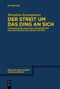 Cover-Bild zum Titel 'Der Streit um das Ding an sich' von 'Marialena Karampatsou'