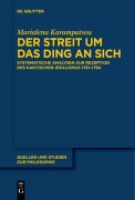 Cover-Bild zum Titel 'Der Streit um das Ding an sich' von 'Marialena Karampatsou'