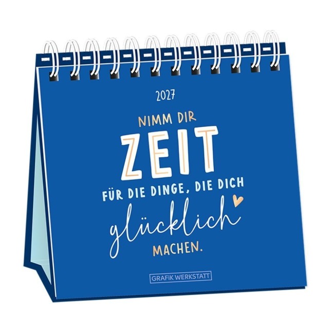 Tischkalender 2027 Nimm dir Zeit - 