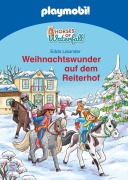 Cover-Bild zum Titel 'PLAYMOBIL Horses of Waterfall. Weihnachtswunder auf dem Reiterhof' von 'Edda Lisander'