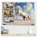 Schöne wilde Mustangs (hochwertiger Premium Wandkalender 2025 DIN A2 quer), Kunstdruck in Hochglanz - Babette Whitter