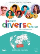 Cover-Bild zum Titel 'Nuevo Diverso Básico. Kursbuch + Code' von 'Encina Alonso, Jaime Corpas, Carina Gambluch'