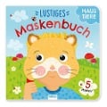 Cover-Bild zum Titel 'Trötsch Pappenbuch mit Masken Lustiges Maskenbuch Haustiere' von ''